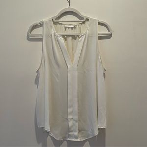 White lush short sleeve blouse (Size M)